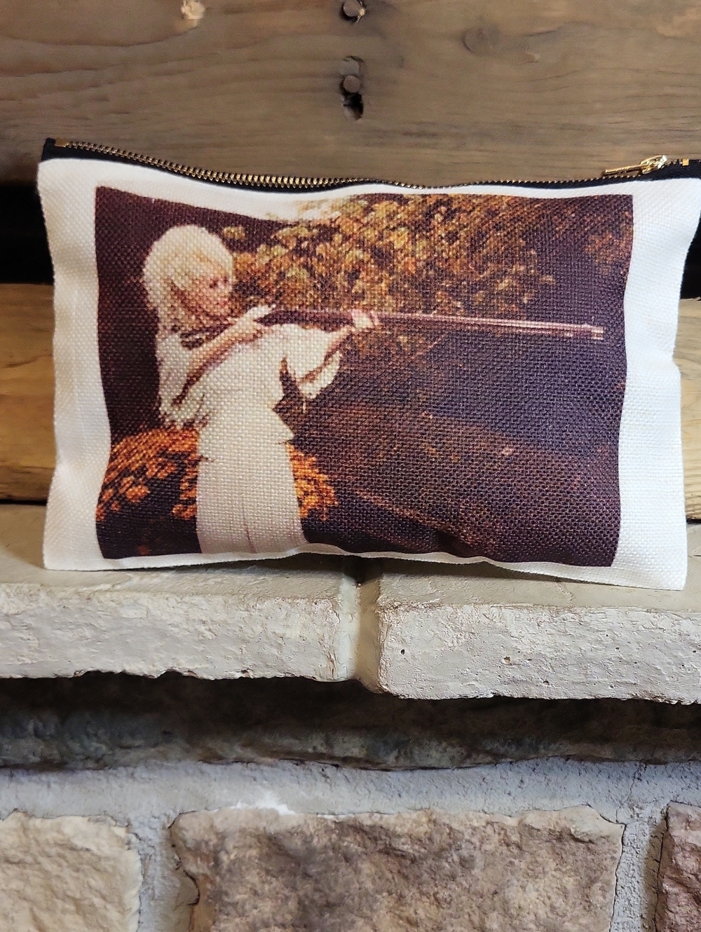 "Dolly Dont Miss" Cosmetic Bag